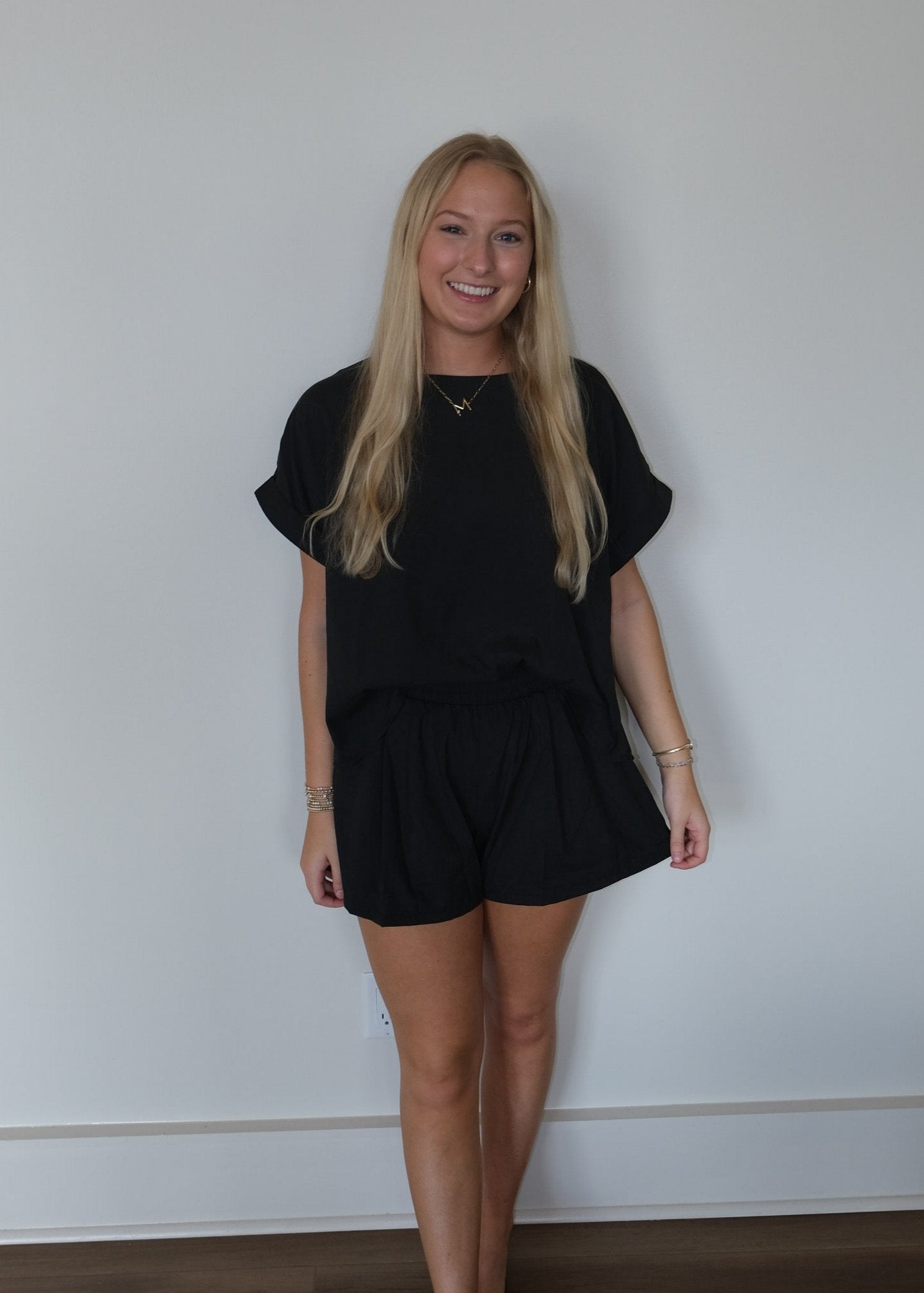 Black Short Set