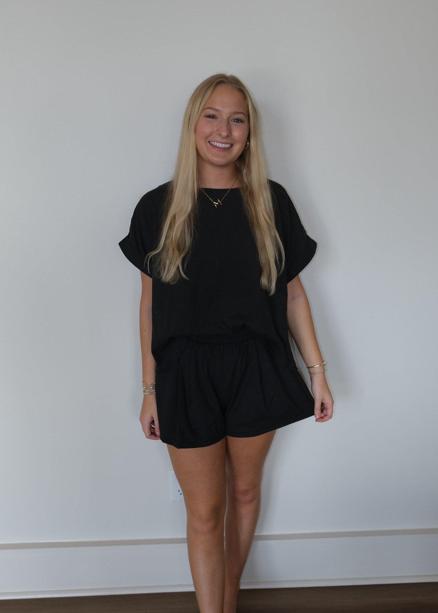 Black Short Set