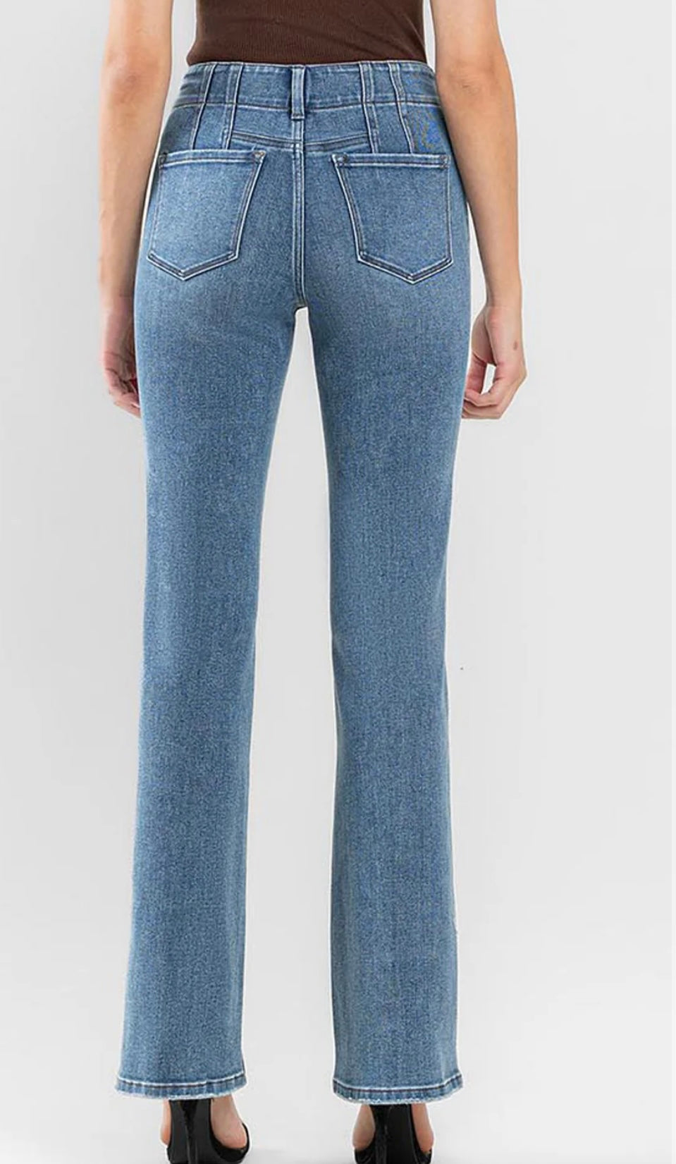 Sarah High Rise Flare Jeans