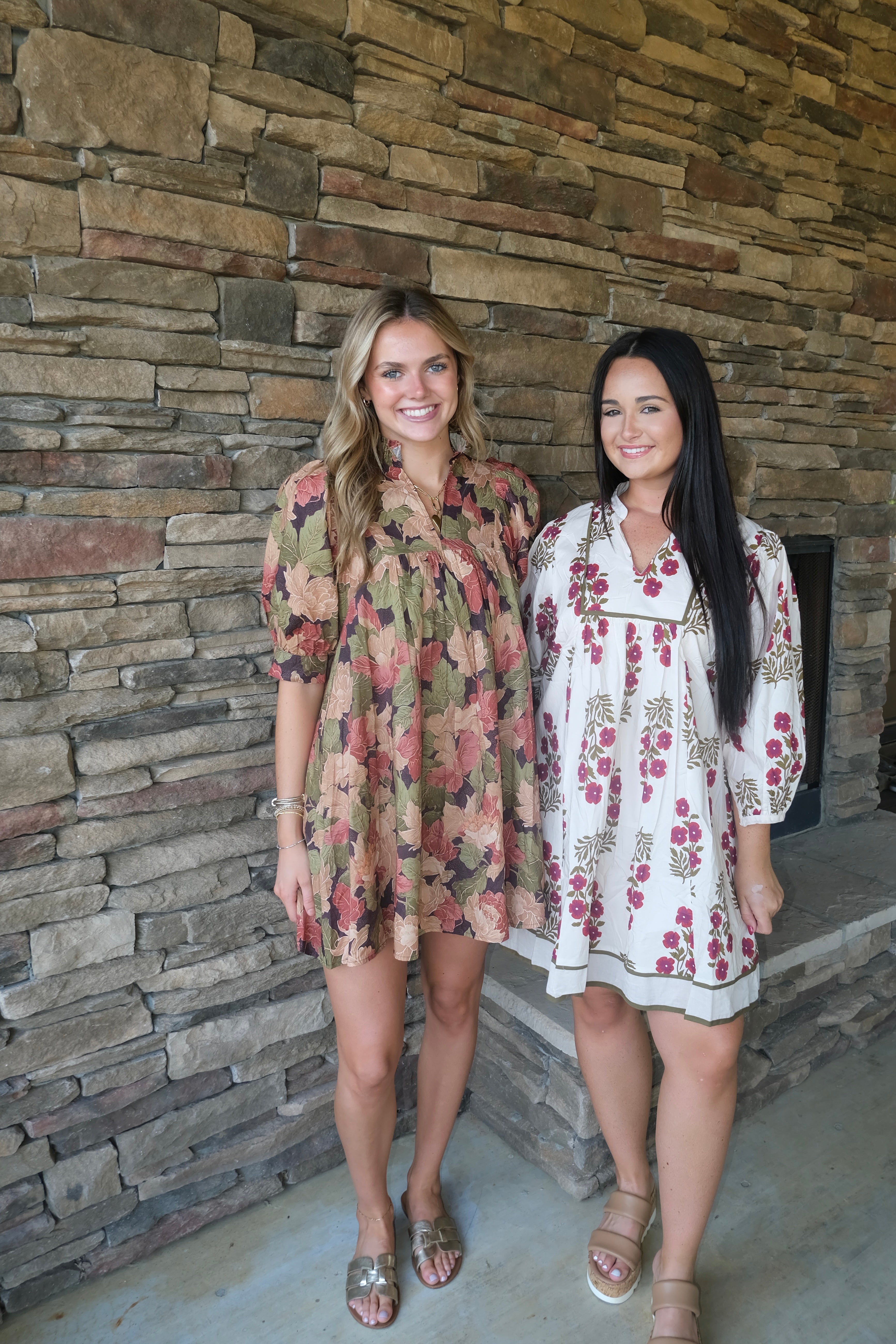 FALL FOREST FLOOR DRESS