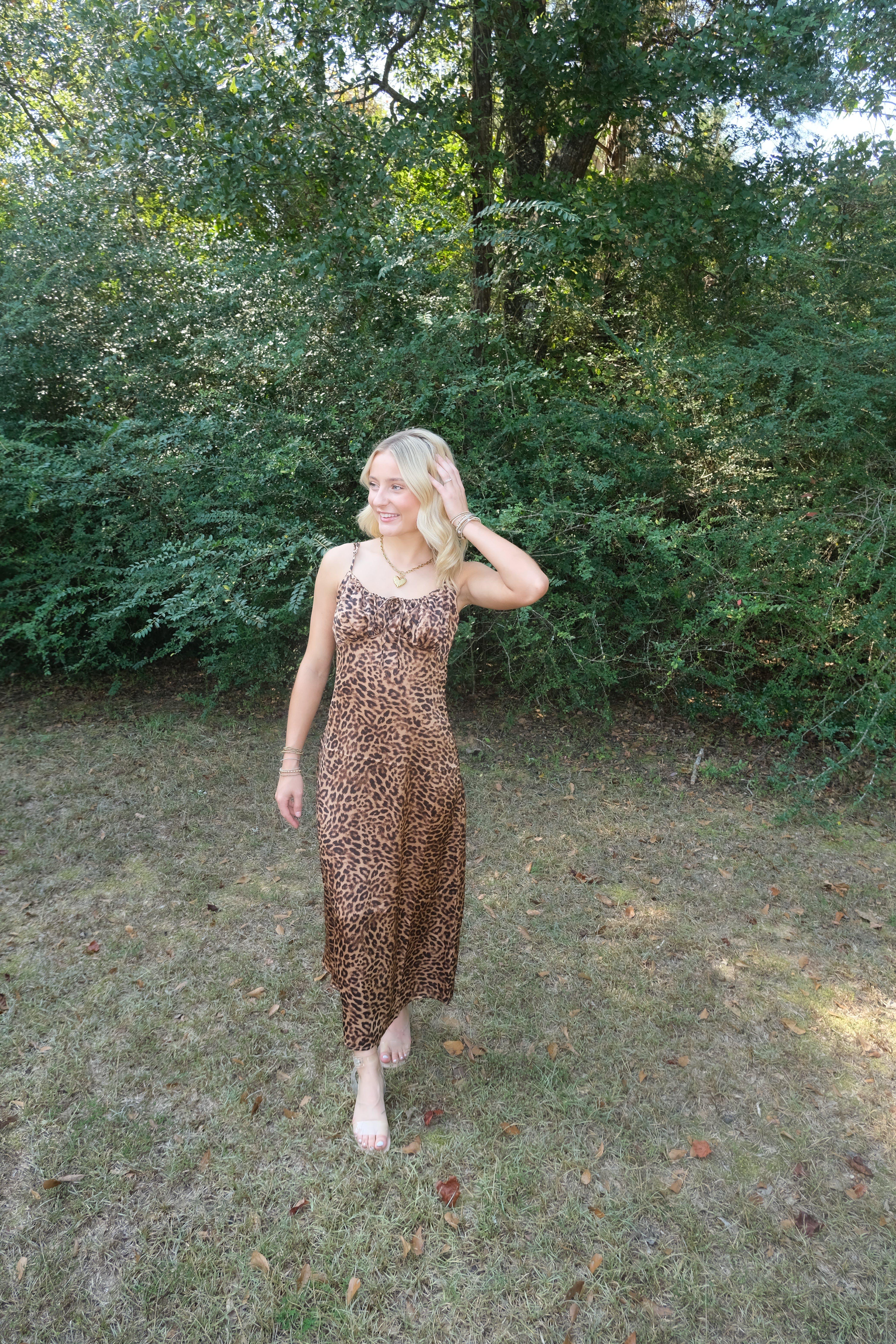 leopard maxi dress No Place Like This Maxi Dress - Leopard, Small | Hazel and Olive