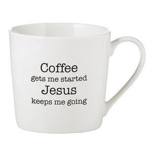 Mug - Coffee Gets Me Started